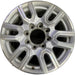 20" SIERRA 2500 PICKUP 20 20x8.5, 12 spoke , Original OEM Wheel Rim - MACHINED - Front View