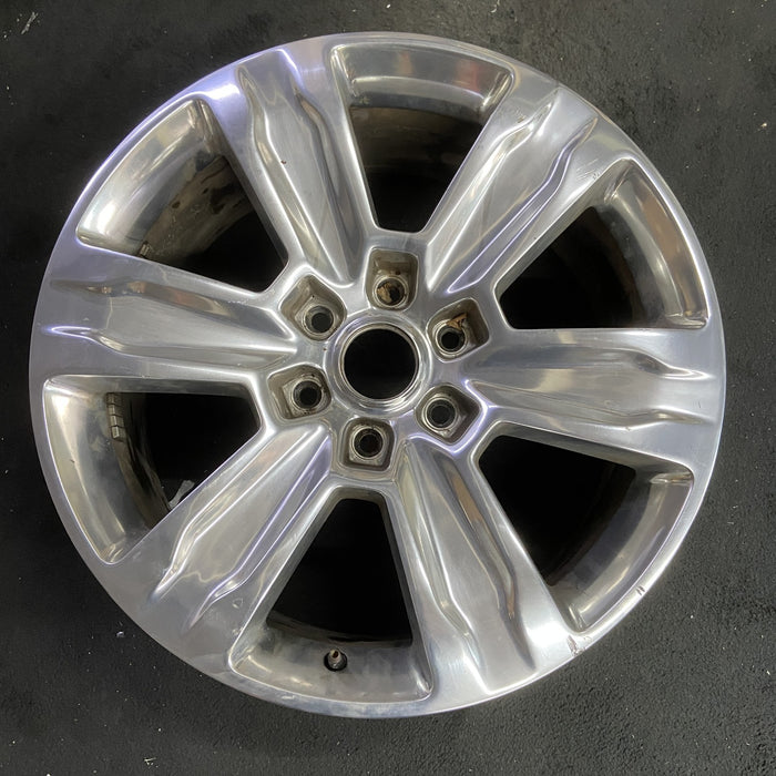 20" FORD F150 PICKUP 15-20 20x8.5, 6 spoke, Original OEM Wheel Rim - POLISHED - Additional View
