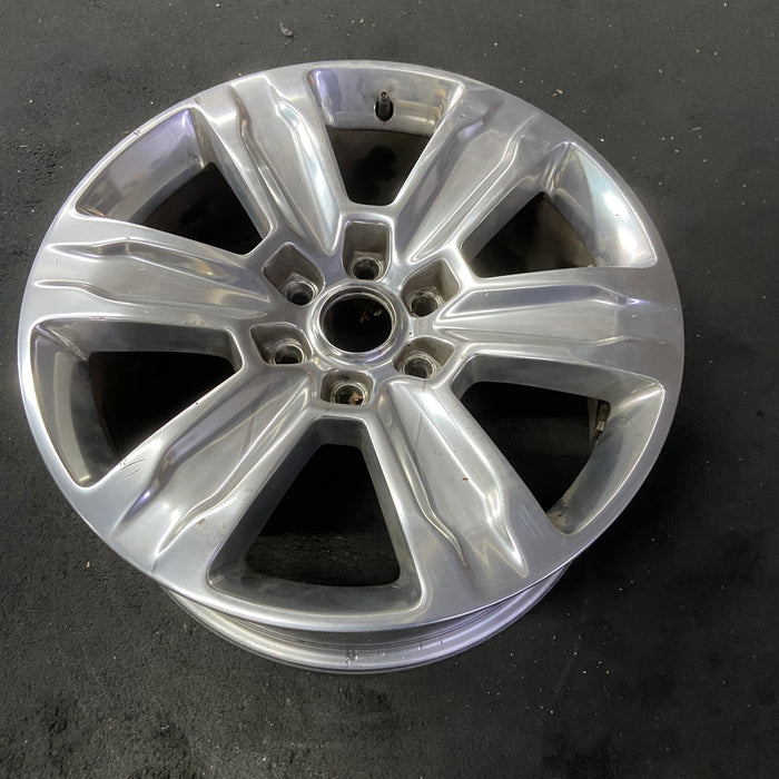20" FORD F150 PICKUP 15-20 20x8.5, 6 spoke, Original OEM Wheel Rim - POLISHED - View 8