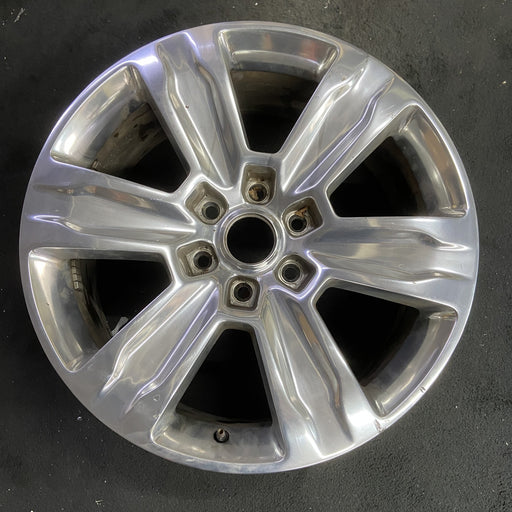 20" FORD F150 PICKUP 15-20 20x8.5, 6 spoke, Original OEM Wheel Rim - POLISHED - Additional View