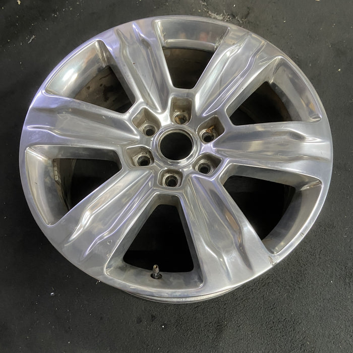 20" FORD F150 PICKUP 15-20 20x8.5, 6 spoke, Original OEM Wheel Rim - POLISHED - View 7