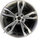 19" FUSION 17 19x8, , face with pockets Original OEM Wheel Rim - MACHINED - Front View