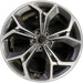 19" SPORTAGE 20-22 19x7.5 Original OEM Wheel Rim - MACHINED CHARCOAL - Front View