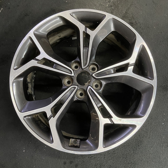 19" SPORTAGE 20-22 19x7.5 Original OEM Wheel Rim - MACHINED CHARCOAL - Additional View