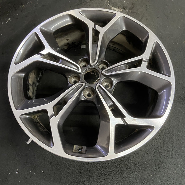 19" SPORTAGE 20-22 19x7.5 Original OEM Wheel Rim - MACHINED CHARCOAL - View 7