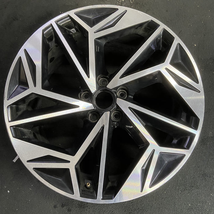 20" IONIQ 6 23-25 20x8.5 Original OEM Wheel Rim - MACHINED BLACK - Additional View