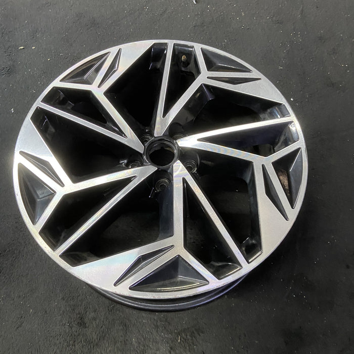 20" IONIQ 6 23-25 20x8.5 Original OEM Wheel Rim - MACHINED BLACK - View 8