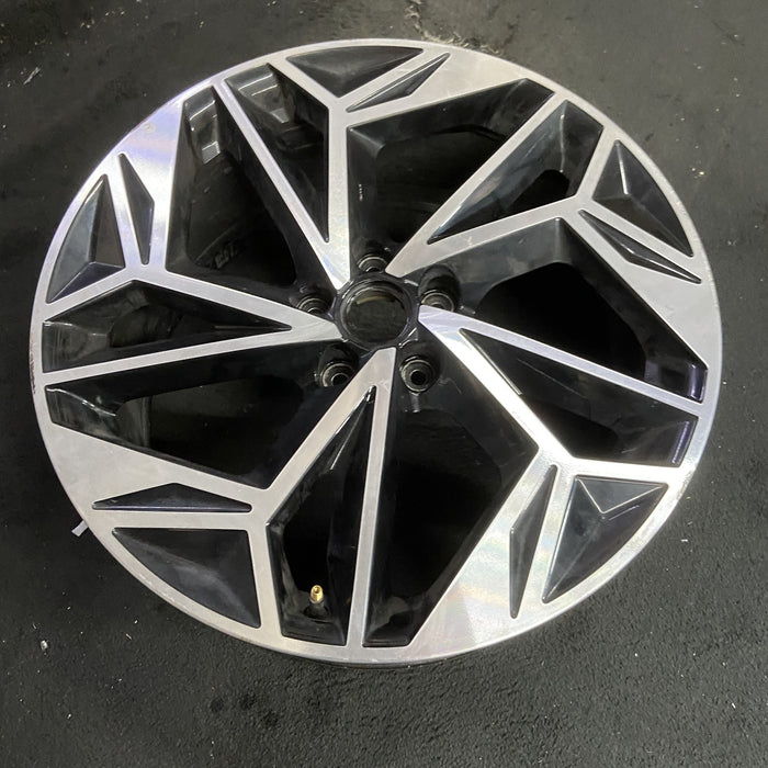 20" IONIQ 6 23-25 20x8.5 Original OEM Wheel Rim - MACHINED BLACK - View 7