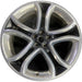 22" EDGE 11-12 22x9 , Original OEM Wheel Rim - POLISHED BLACK - Front View