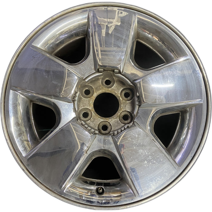20" AVALANCHE 1500 09-11 20x8.5, 5 spoke, covered lug nuts, flat spoke Original - Front View
