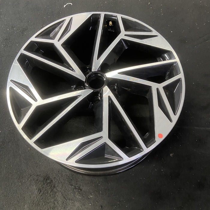 20" IONIQ 6 23-25 20x8.5 Original OEM Wheel Rim - MACHINED BLACK - View 8
