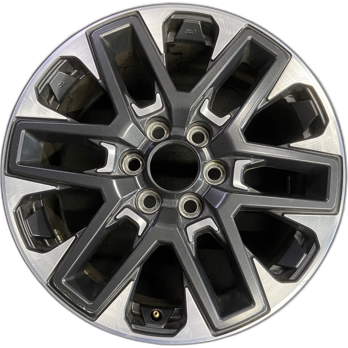 20" SEQUOIA 23-26 20x8, open spoke , face with pockets Original OEM Wheel Rim - - Front View