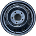 15" ELDORADO 79 steel Original OEM Wheel Rim - BLACK - Front View