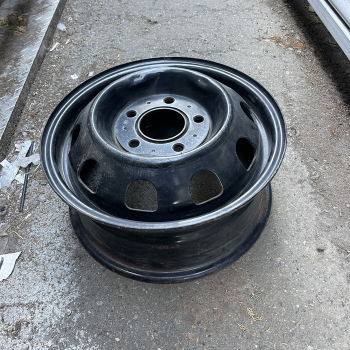15" ELDORADO 79 steel Original OEM Wheel Rim - BLACK - View 8