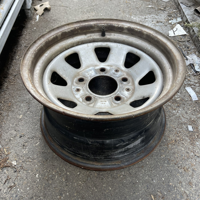 15" BRONCO 85-91 15x8 Original OEM Wheel Rim - SILVER - View 8