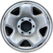 16" TACOMA 16-23 16x7, steel, 5 spoke Original OEM Wheel Rim - SILVER - Front View