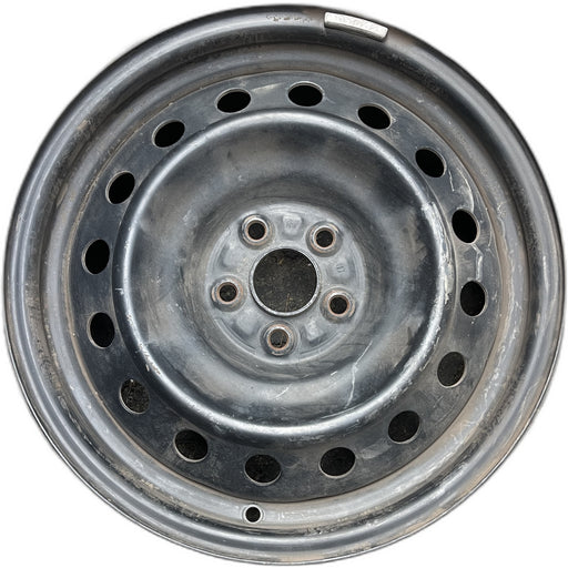 16" COROLLA 09-16 16x6.5, steel Original OEM Wheel Rim - Front View