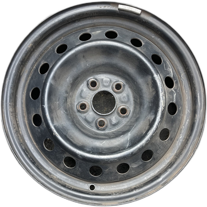 16" COROLLA 09-16 16x6.5, steel Original OEM Wheel Rim - Front View