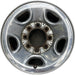 16" SIERRA 1500 PICKUP 01-02 16x6.5, 8 lug , , steel , Original OEM Wheel Rim - - Front View