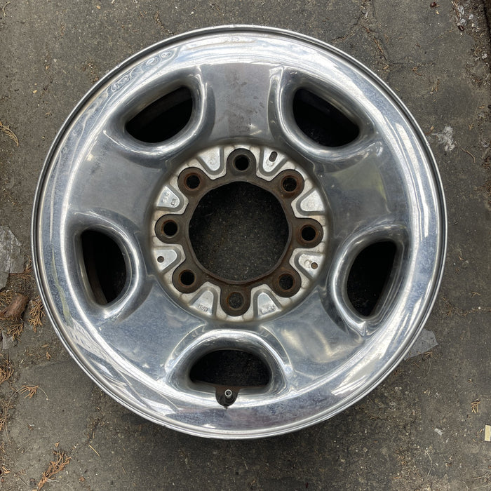 16" SIERRA 1500 PICKUP 01-02 16x6.5, 8 lug , , steel , Original OEM Wheel Rim - - Additional View