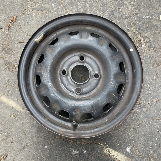 13" ACCORD 86-88 13x5, steel Original OEM Wheel Rim - BLACK - Additional View