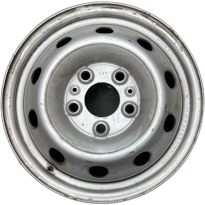 16" PROMASTER 1500 VAN 14-26 , steel Original OEM Wheel Rim - SILVER - Front View