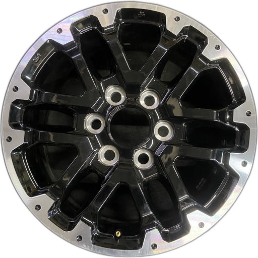 18" SEQUOIA 23-24 18x7.5, 6 double spoke, Original OEM Wheel Rim - MACHINED - Front View