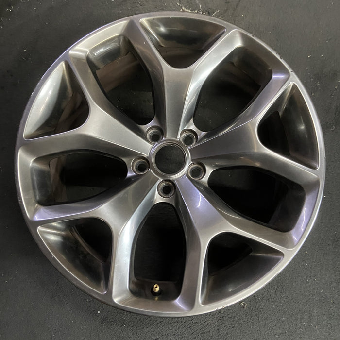 20" CHALLENGER 15-17 20x8 , 5 Y spoke, Original OEM Wheel Rim - CHARCOAL - Additional View
