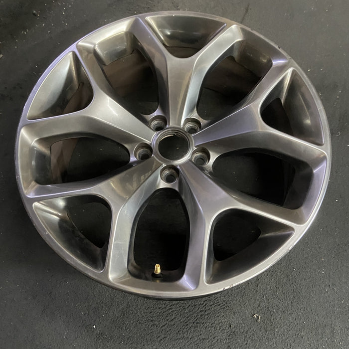 20" CHALLENGER 15-17 20x8 , 5 Y spoke, Original OEM Wheel Rim - CHARCOAL - View 7