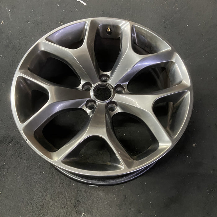 20" CHALLENGER 15-17 20x8 , 5 Y spoke, Original OEM Wheel Rim - CHARCOAL - View 8
