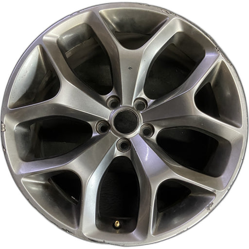20" CHALLENGER 15-17 20x8 , 5 Y spoke, Original OEM Wheel Rim - CHARCOAL - Front View