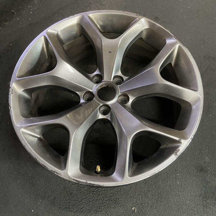 20" CHALLENGER 15-17 20x8 , 5 Y spoke, Original OEM Wheel Rim - CHARCOAL - View 7