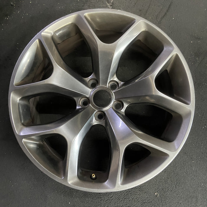 20" CHALLENGER 15-17 20x8 , 5 Y spoke, Original OEM Wheel Rim - CHARCOAL - Additional View