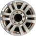 18" FORD F250SD PICKUP 17 18x8 , aluminum, 12 spoke , silver Original OEM Wheel - Front View