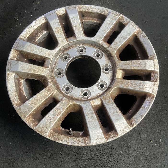 18" FORD F250SD PICKUP 17 18x8 , aluminum, 12 spoke , silver Original OEM Wheel - View 7