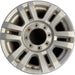 18" FORD F250SD PICKUP 17 18x8 , aluminum, 12 spoke , silver Original OEM Wheel - Front View