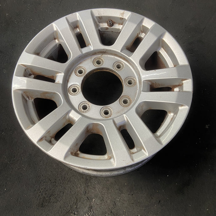 18" FORD F250SD PICKUP 17 18x8 , aluminum, 12 spoke , silver Original OEM Wheel - View 8