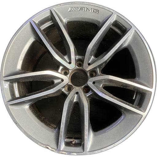 19" MERCEDES GT 19-21 290 Type , GT53, 19x11, 5 double spoke, Original OEM - Front View