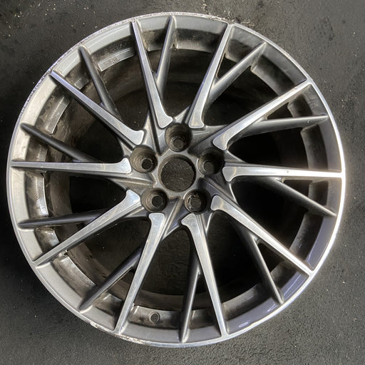 19" LEXUS RC F 15-19 19x9 , 20 spoke, cross spoke Original OEM Wheel Rim - - Additional View