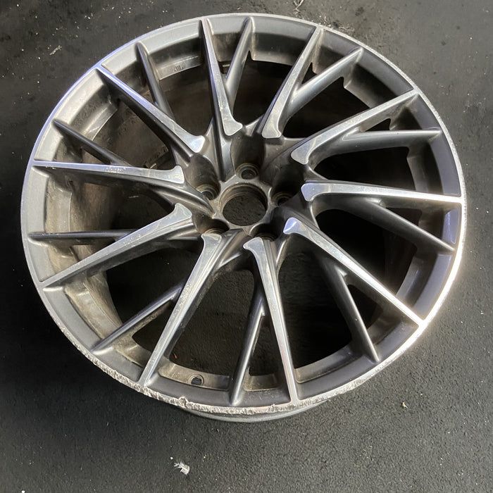 19" LEXUS RC F 15-19 19x10 , 20 spoke, cross spoke Original OEM Wheel Rim - - View 7