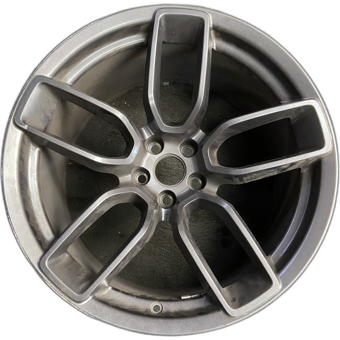 20" CHALLENGER 18-19 20x11, , Original OEM Wheel Rim - CHARCOAL - Front View