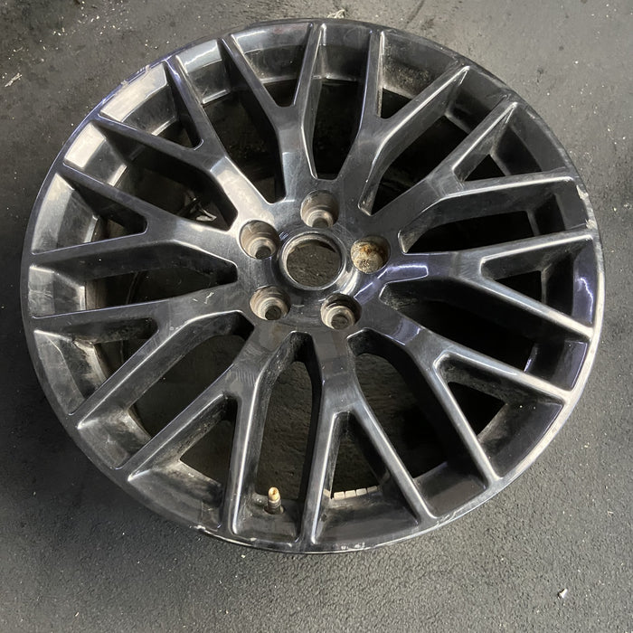 19" MUSTANG 15 19x9.5 , 20 spoke, Original OEM Wheel Rim - BLACK - Additional View