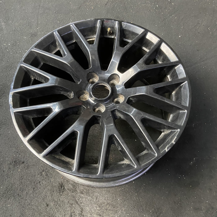 19" MUSTANG 15 19x9.5 , 20 spoke, Original OEM Wheel Rim - BLACK - View 8