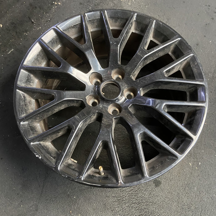 19" MUSTANG 15 19x9 , 20 spoke, Original OEM Wheel Rim - BLACK - View 7