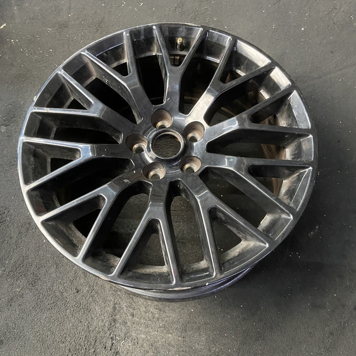 19" MUSTANG 15 19x9 , 20 spoke, Original OEM Wheel Rim - BLACK - View 8