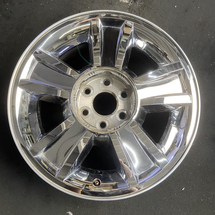 20" AVALANCHE 1500 09-10 20x8.5, 5 spoke, covered lug nuts, grooved spoke - Additional View