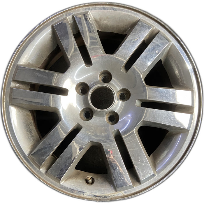 18" EDGE 07 18x7.5 , 12 spoke , Original OEM Wheel Rim - CHROME - Front View