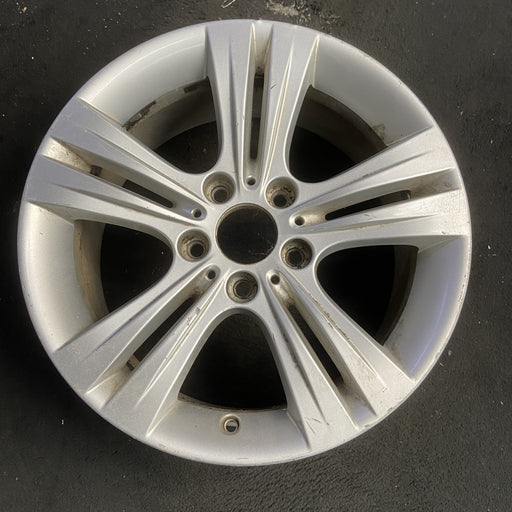 17" BMW 320i 12-13 , 17x7.5 , 5 spoke, double spoke Original OEM Wheel Rim - Additional View