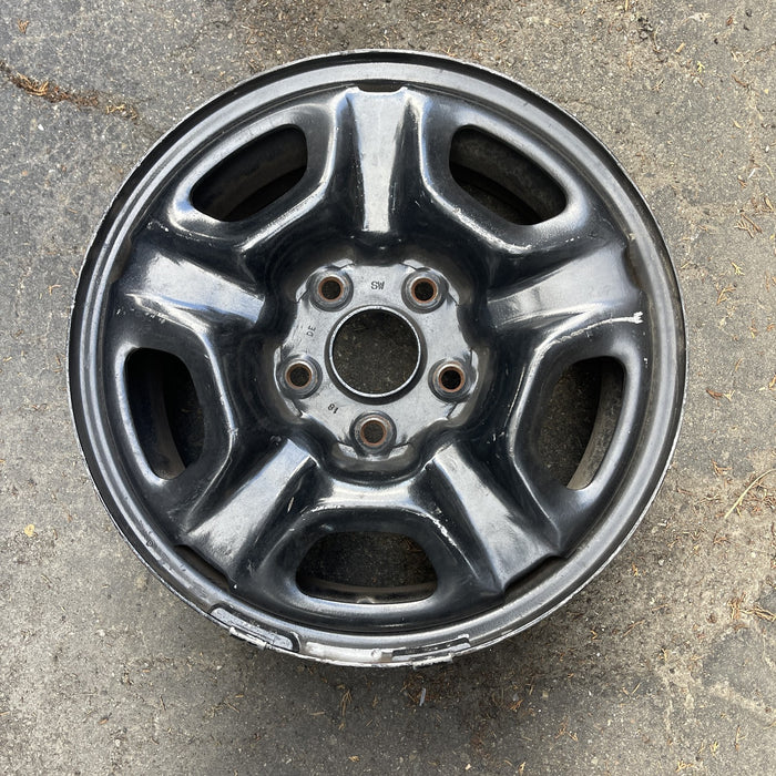 15" TACOMA 05-13 15x6 , 5 hole Original OEM Wheel Rim - BLACK - Additional View