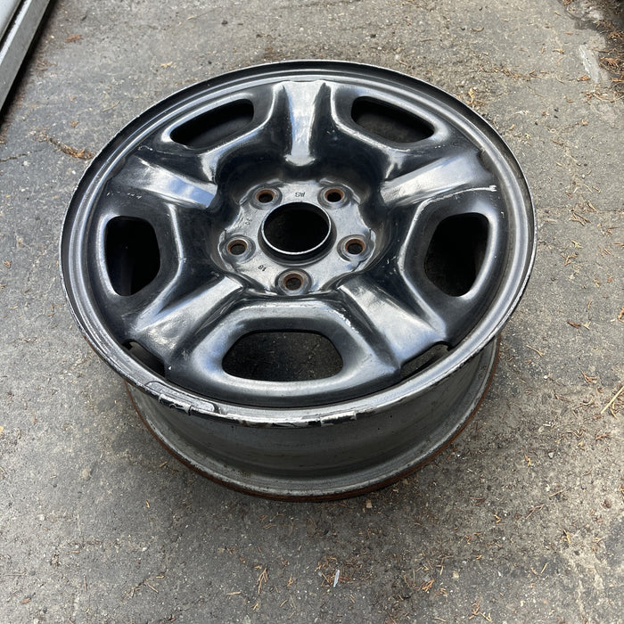 15" TACOMA 05-13 15x6 , 5 hole Original OEM Wheel Rim - BLACK - View 7